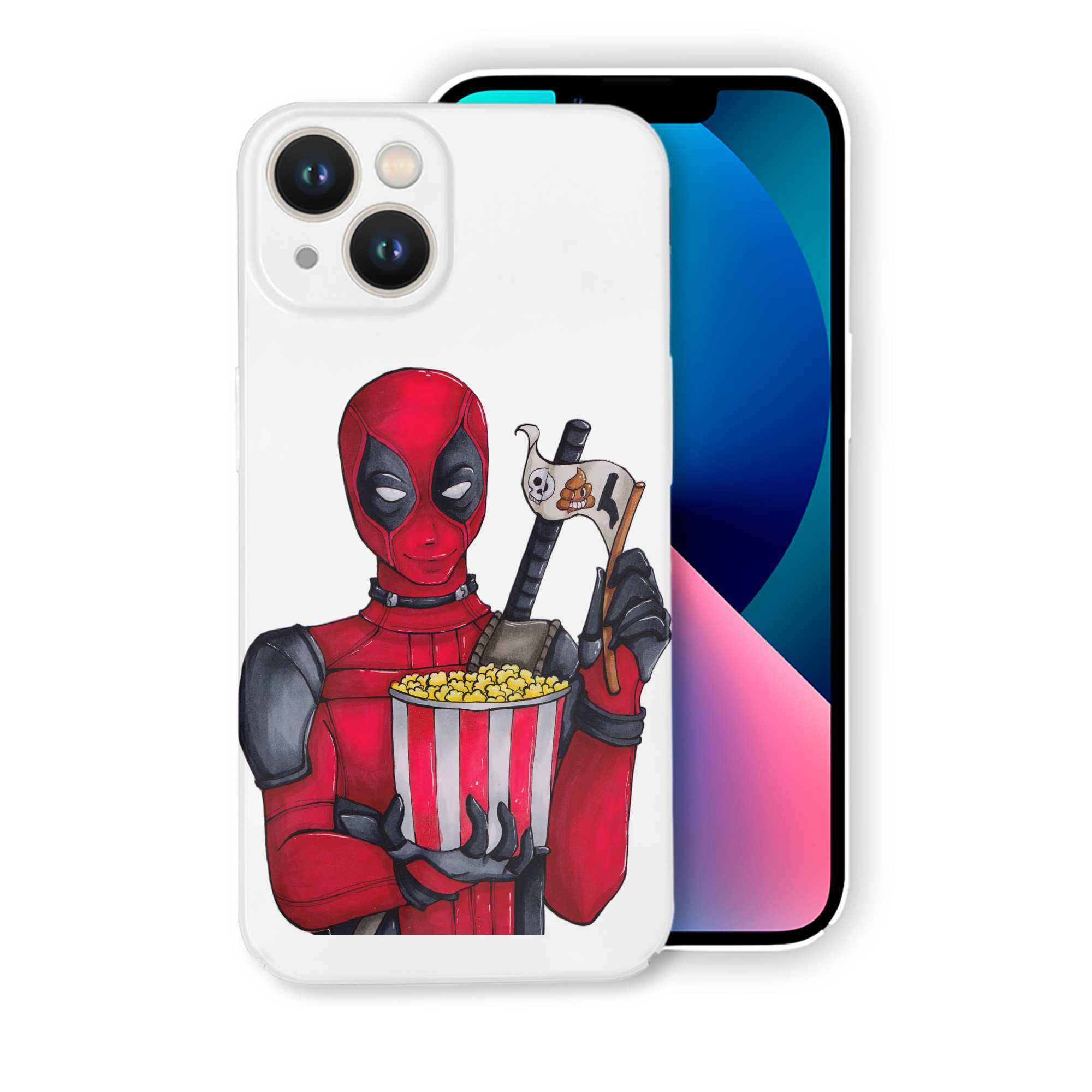 （画像用） Deadpool デッドプール 【iPhone 14シリーズ対応】ハードケース